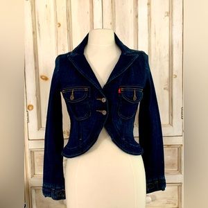 Levi Strauss & Co Beautiful Blue Stretch Jeans Jacket.